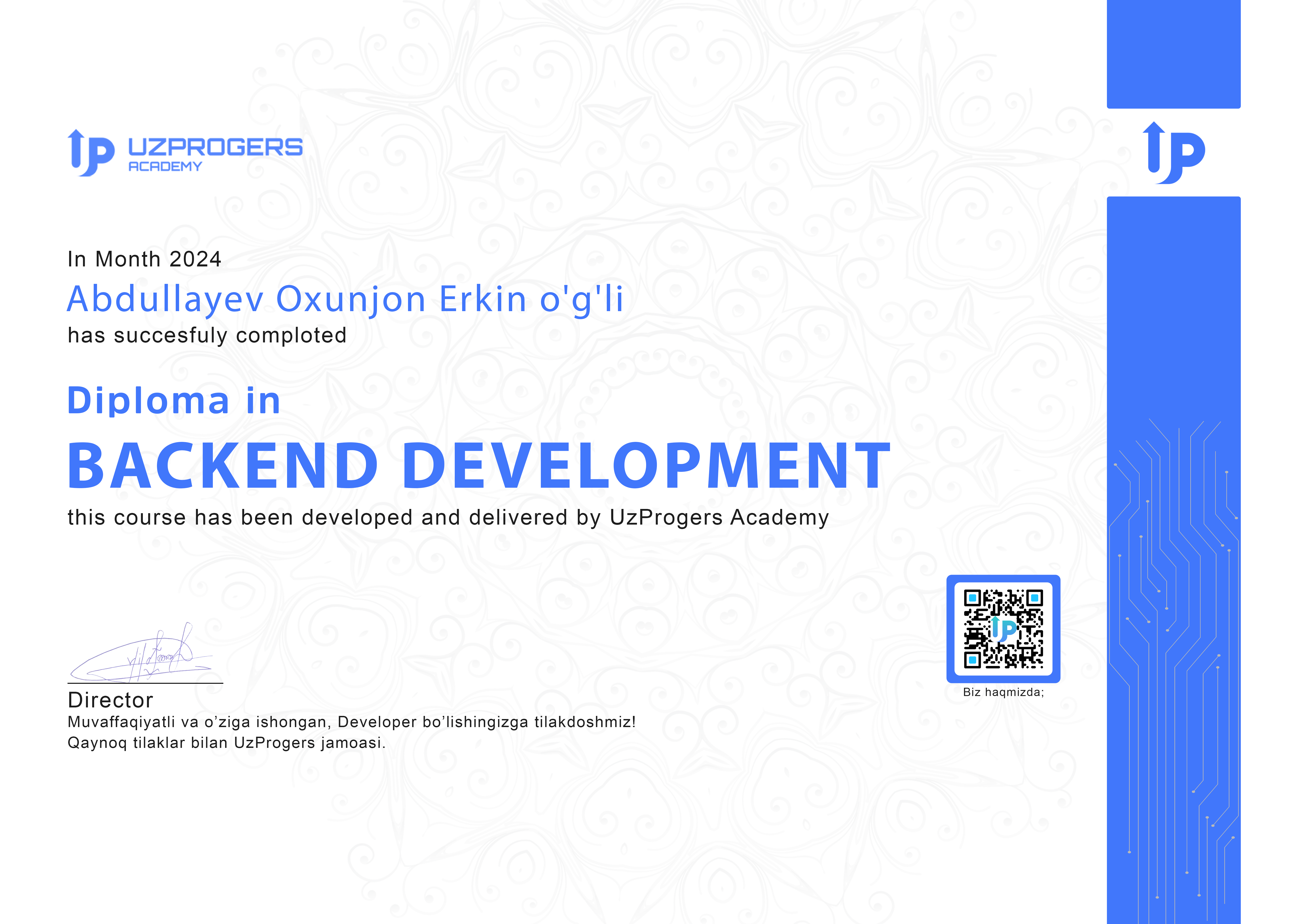Python Backend Developer